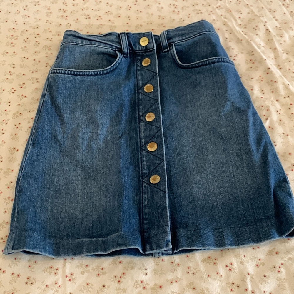 Frame Denim Skirt